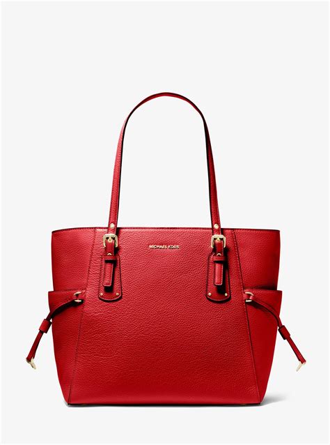 michael kors purse red voyager price|Michael Kors voyager tote sale.